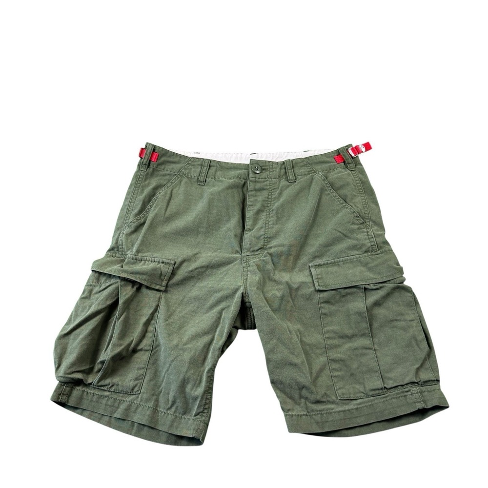 Topo Designs Green Side Tab Cargo Men's Outdoor Short Size Small